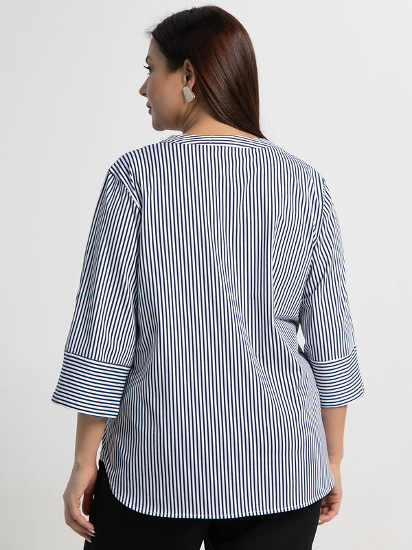 LT Collection Блуза 587363 Б15363-20М синий