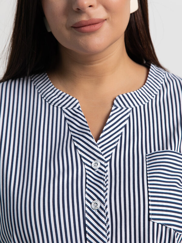 LT Collection Блуза 587363 Б15363-20М синий