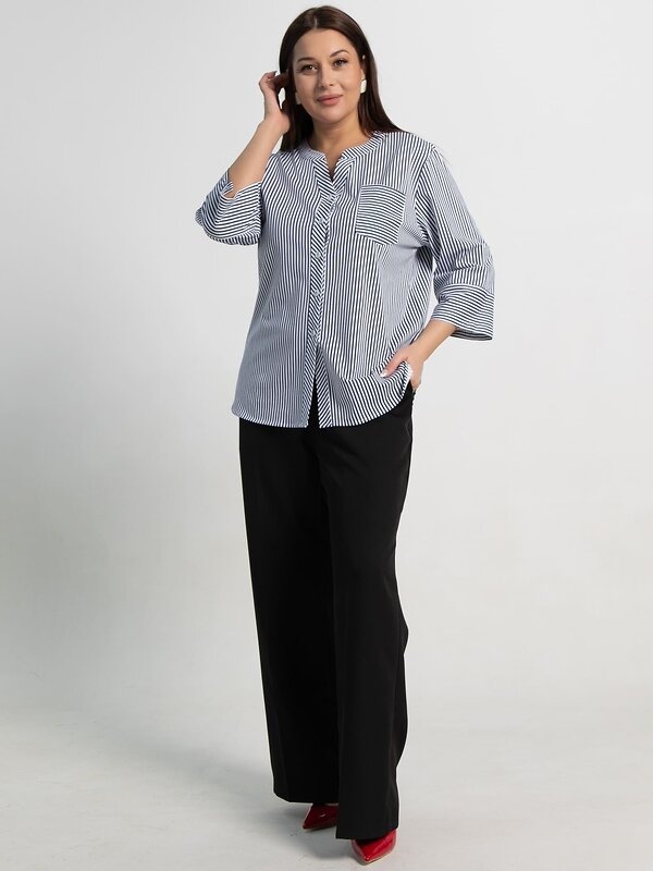 LT Collection Блуза 587363 Б15363-20М синий