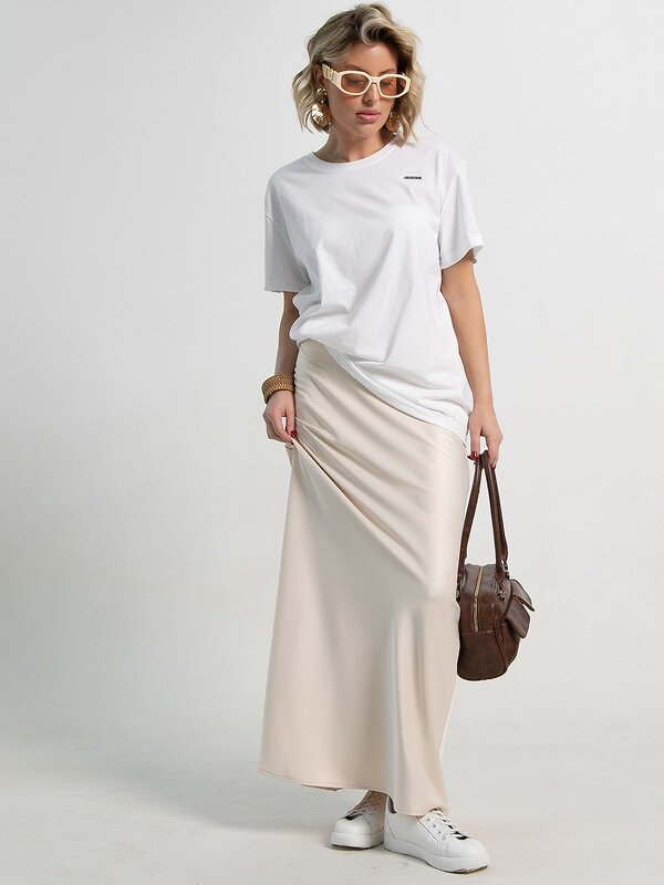 LT Collection Юбка 587364 Ю15382-25М молочный