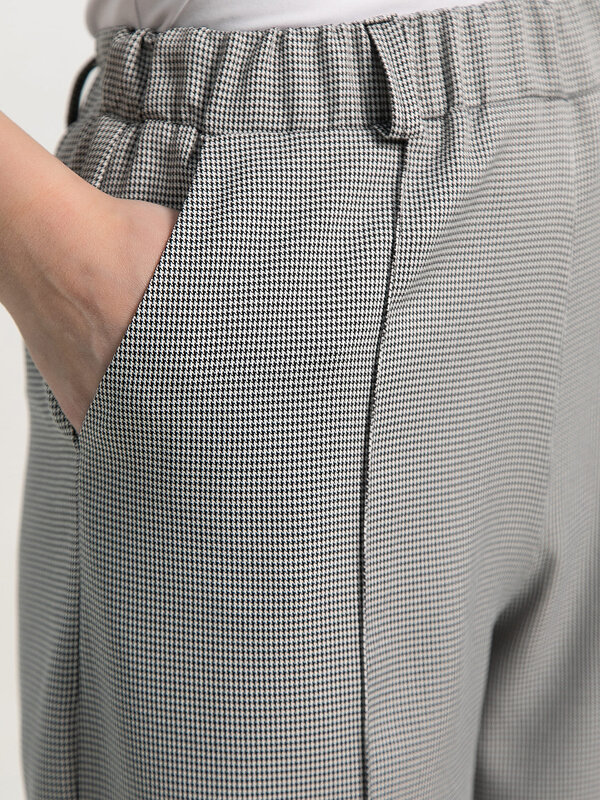 LT Collection Брюки 587366 Б15381-1М черный/серый