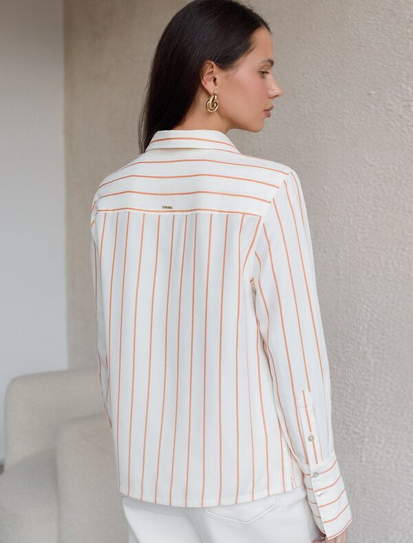 VILATTE Блузка 587385 D29.300 молочно-коралловый