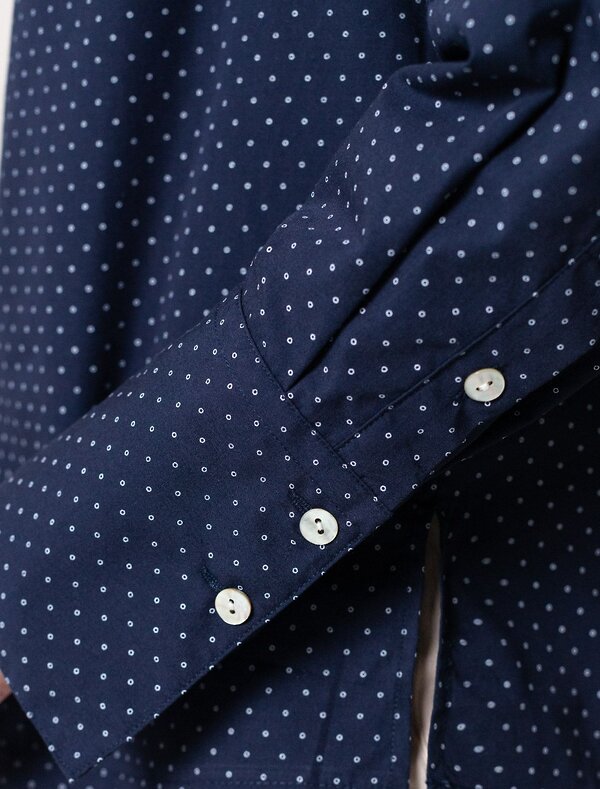 VILATTE Блузка 587387 D29.300 темно-синий