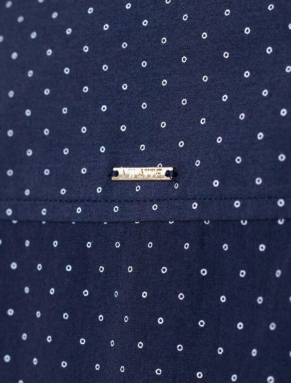 VILATTE Блузка 587387 D29.300 темно-синий