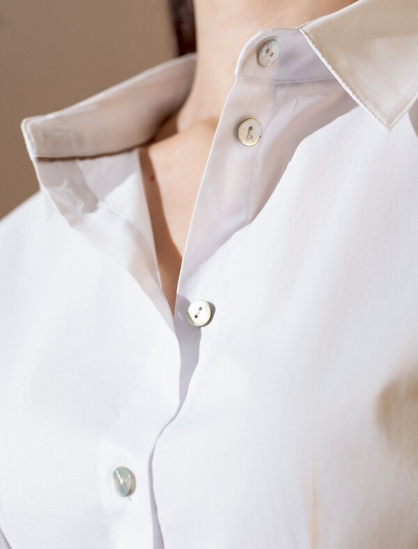 VILATTE Блузка 587388 D29.311 белый