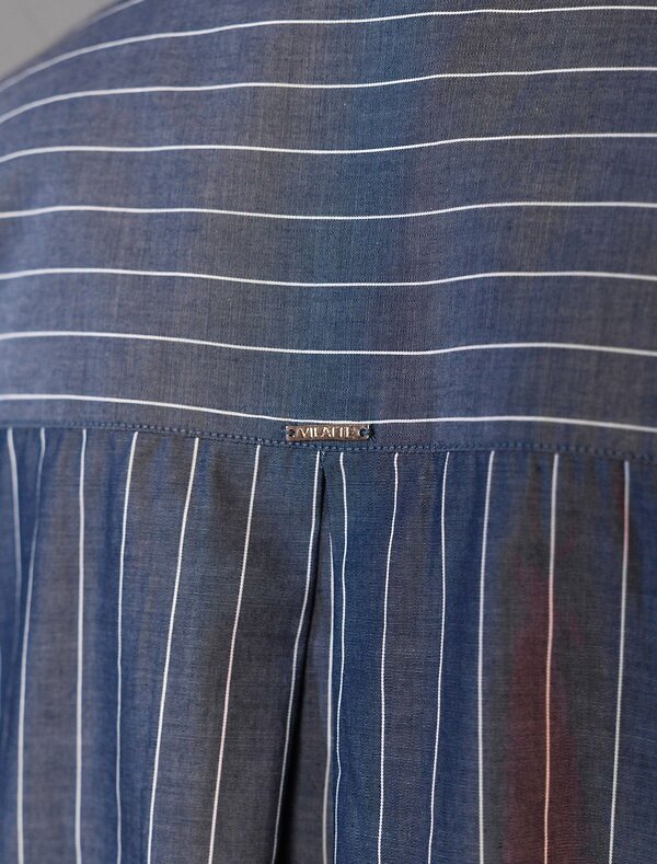 VILATTE Блузка 587393 D29.340 серо-синий