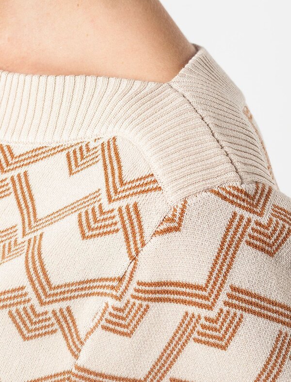 VILATTE Платье 587394 D32.092 овсяный