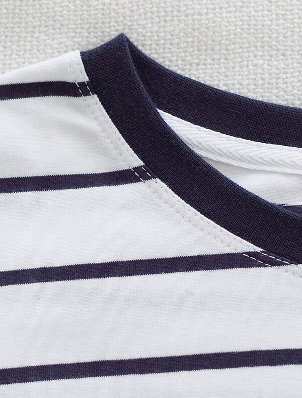 VILATTE Джемпер 587407 D49.148 белый-т.синий_little_thing