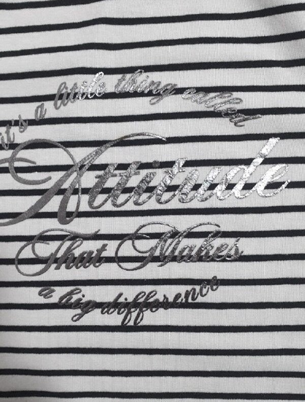 VILATTE Джемпер 587409 D49.148 белый-черный_little thing