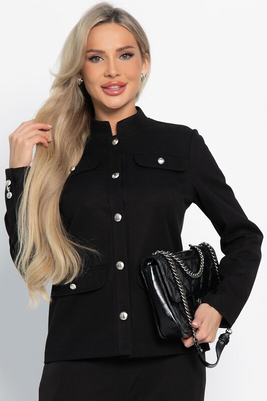 LT Collection Жакет 587423 Б15045-41М черный