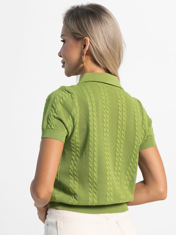 LT Collection Поло 587437 Б15373-7М зеленый