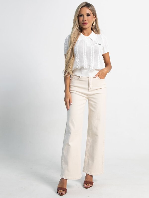 LT Collection Поло 587438 Б15375-7М белый