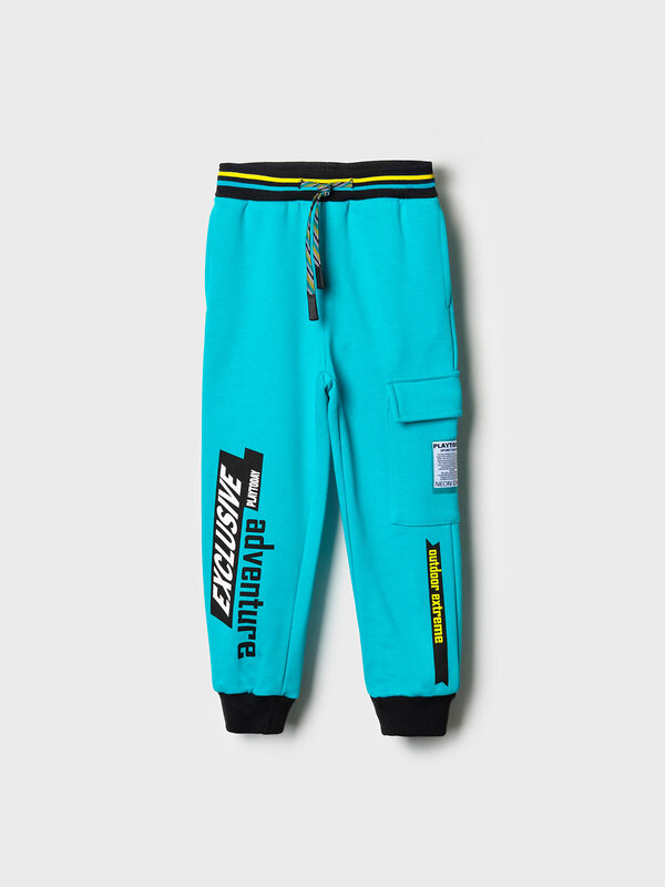 PLAYTODAY Брюки 587446 12612251 бирюзовый