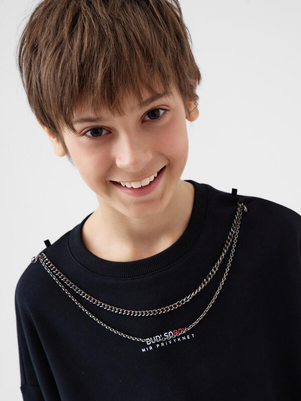 PLAYTODAY Толстовка 587451 12611080 черный