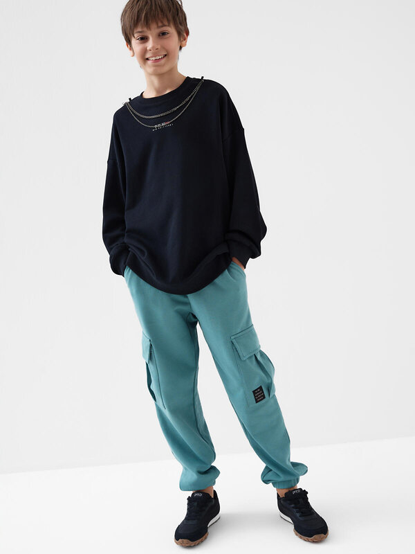 PLAYTODAY Толстовка 587451 12611080 черный