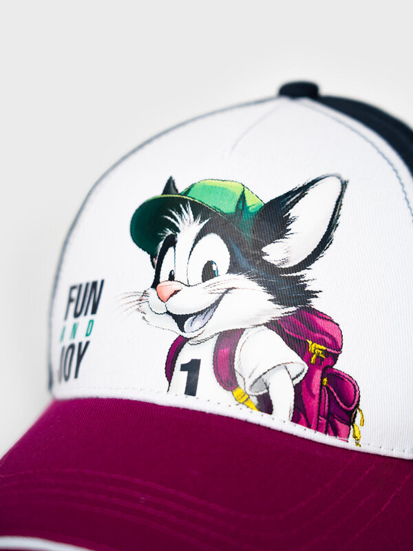 PLAYTODAY Кепка 587462 12612144 белый,тёмно-синий,малиновый