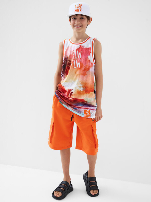 PLAYTODAY Майка 587473 12611362 белый