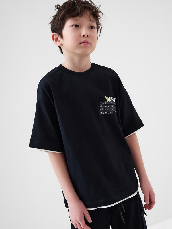 PLAYTODAY Фуфайка 587483 12611262 черный,белый