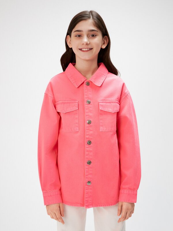 Acoola Куртка 587499 20230750002 неоновый розовый