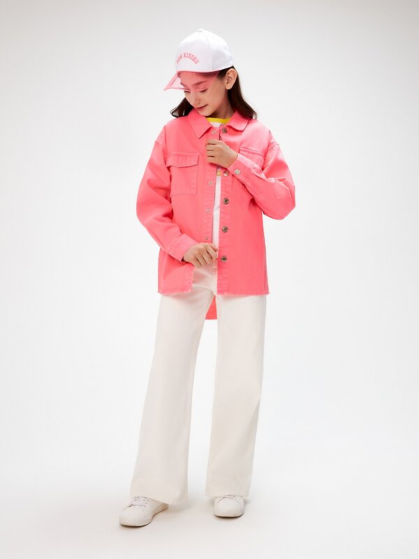 Acoola Куртка 587499 20230750002 неоновый розовый