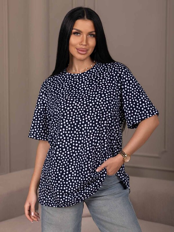 Текс-плюс Футболка 587520 00-00246648 Синий,белый