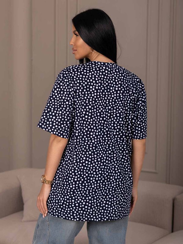 Текс-плюс Футболка 587520 00-00246648 Синий,белый