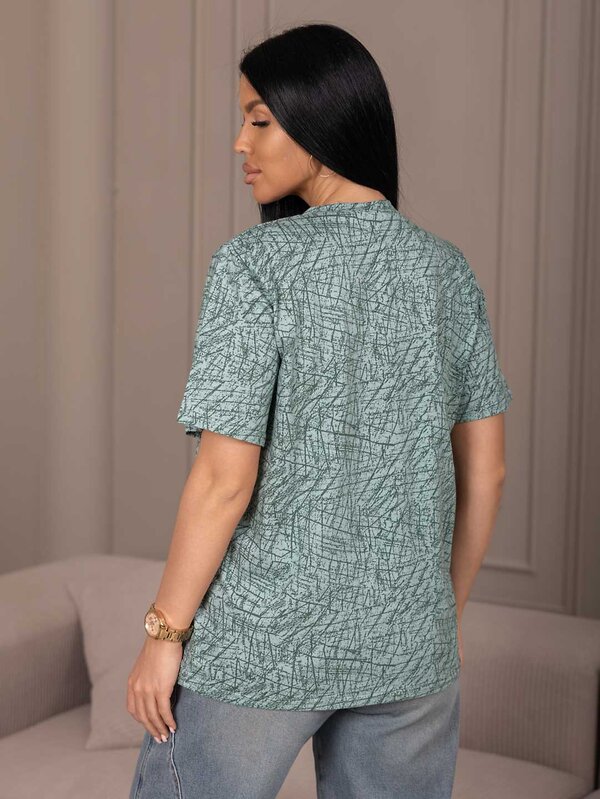 Текс-плюс Футболка 587523 00-00247359 Зеленый