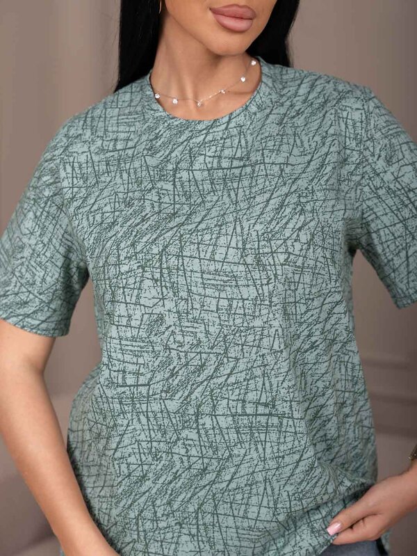 Текс-плюс Футболка 587523 00-00247359 Зеленый