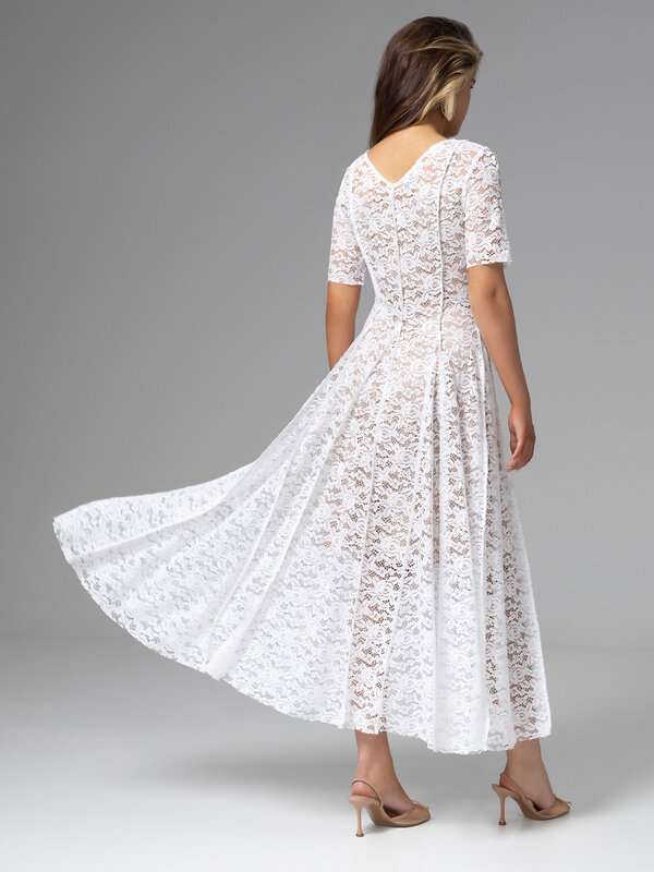 CHARUTTI Платье 587556 12655 Белый