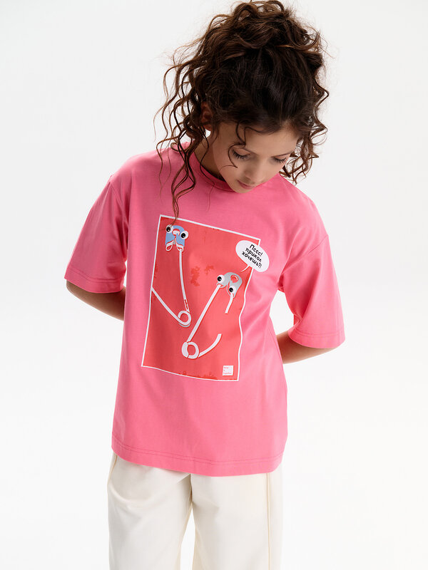 PELICAN Футболка 587560 GFT3388U Розовый