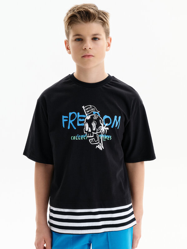 PELICAN Футболка 587564 BFT3389/10U Черный