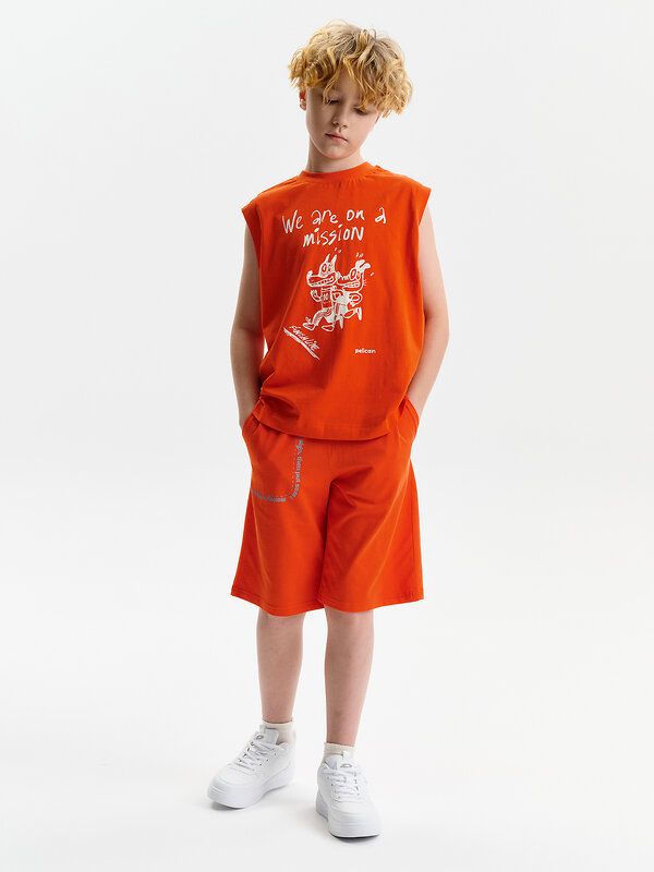 PELICAN Шорты 587568 BFH3388//1U Красный