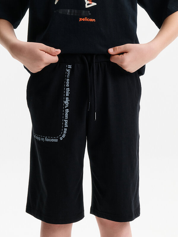 PELICAN Шорты 587569 BFH3388U Черный