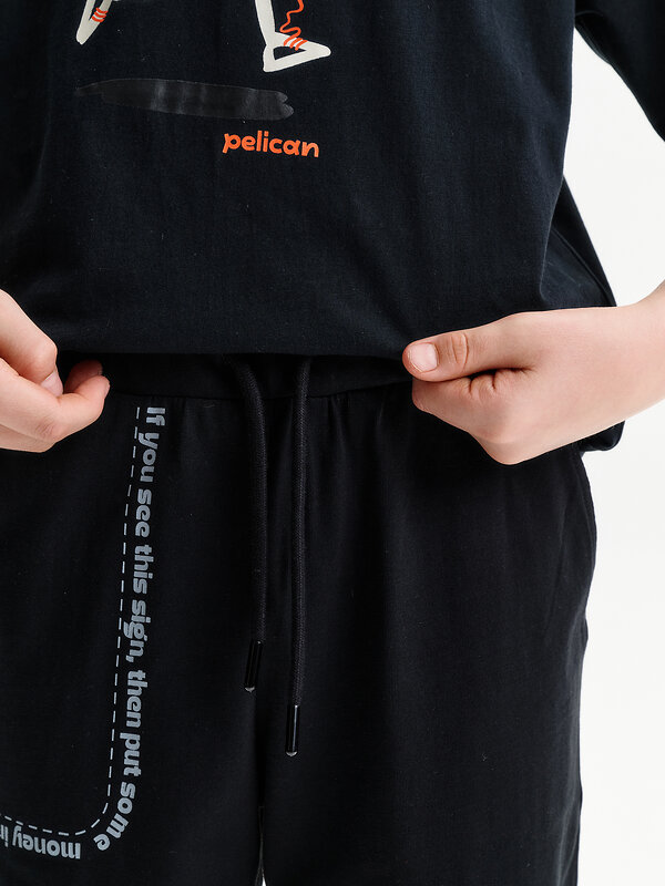 PELICAN Шорты 587569 BFH3388U Черный