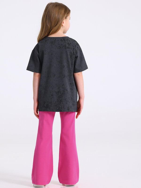 Апрель Комплект 587571 2ДФБ5919804н варенка темно-серый+ярко-розовый12 / Свой клуб