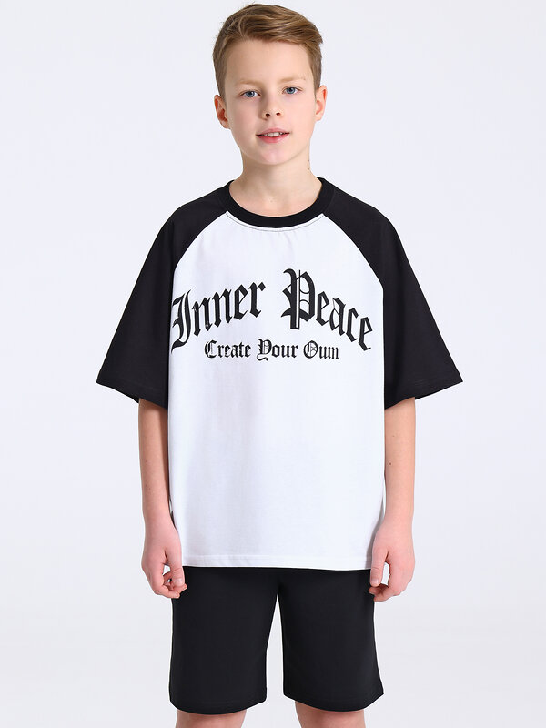 Апрель Комплект 587575 2ПФШ5913804 белый+черный