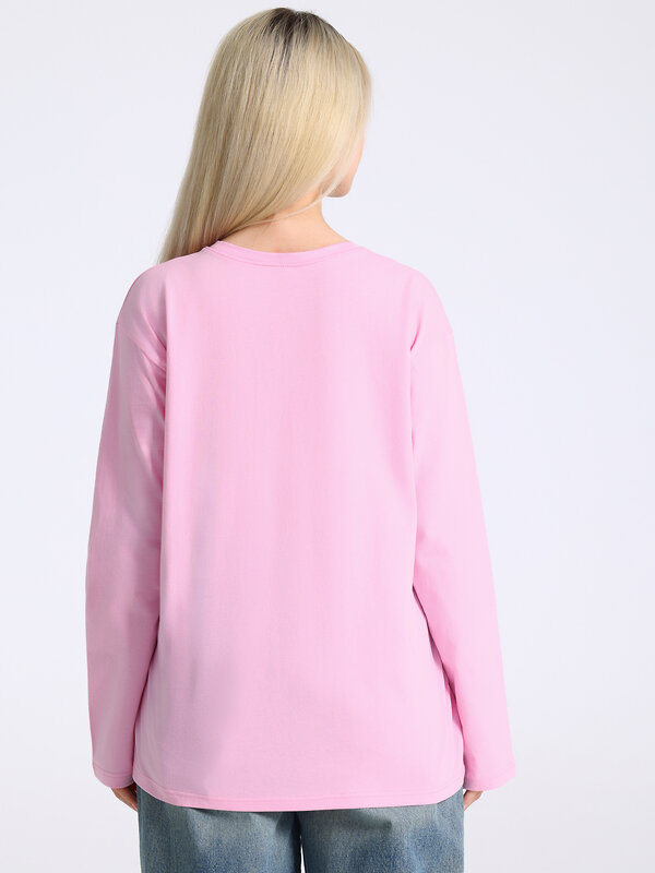 Апрель Лонгслив 587576 1ЖДЛД5036001 светло-розовый
