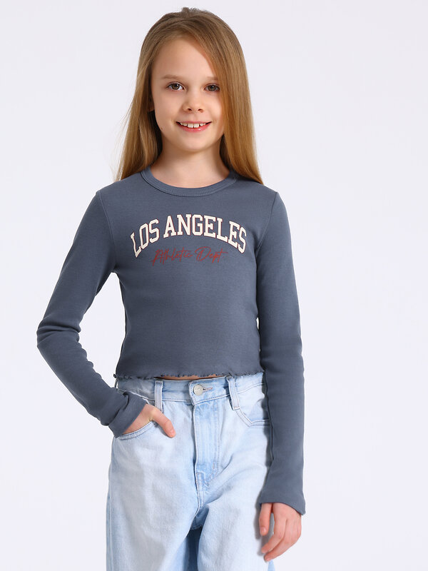 Апрель Лонгслив 587588 1ДДЛД4635024 темно-серый