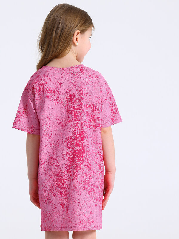 Апрель Платье 587593 1ДПК5079001н варенка ярко-розовый / Мечтай