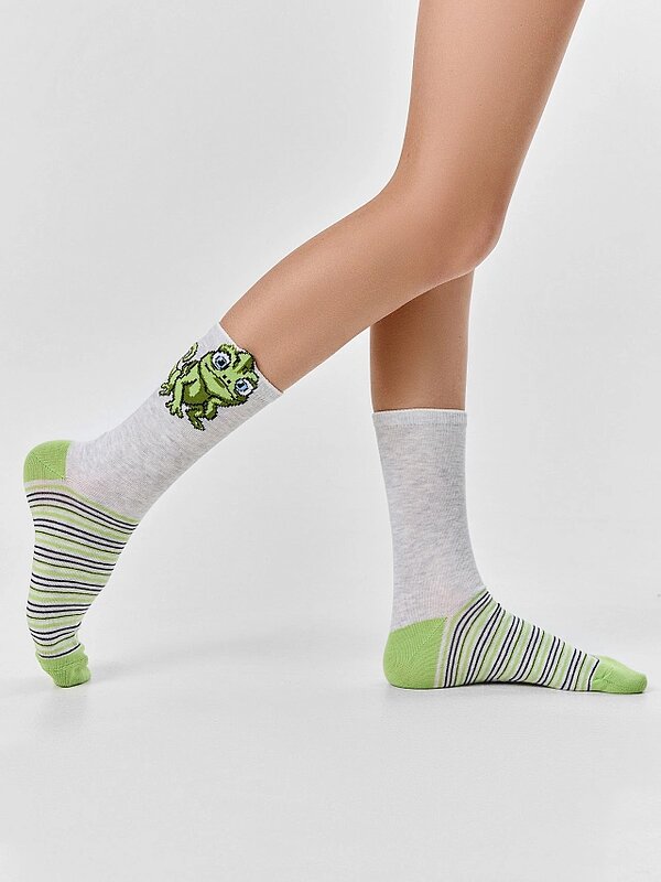 MARK FORMELLE Детские носки 587640 430K-3412 св.серый меланж