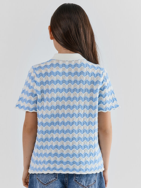 MARK FORMELLE Поло 587646 127999 бело -голубая волна