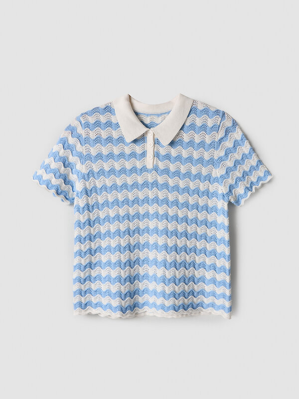 MARK FORMELLE Поло 587646 127999 бело -голубая волна