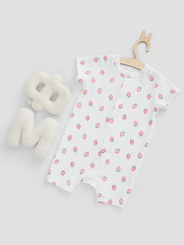 MARK FORMELLE Полукомбинезон 587649 13021 клубничка на белом