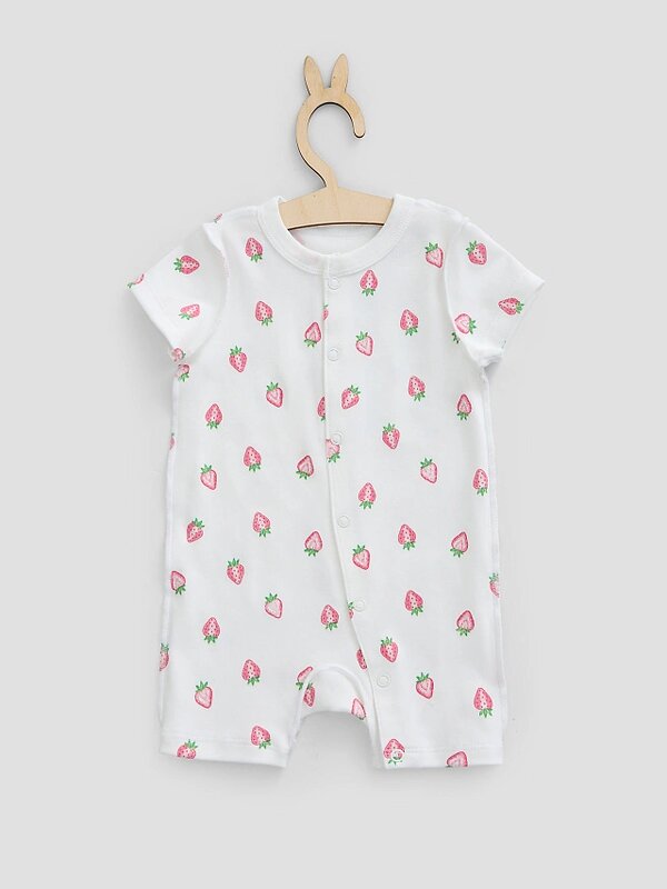 MARK FORMELLE Полукомбинезон 587650 13021-1 клубничка на белом