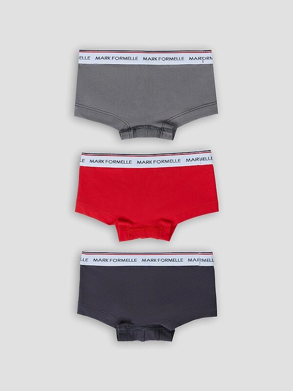 MARK FORMELLE Трусы 587663 413354-3 огненный красный+обсидиан+т.серый