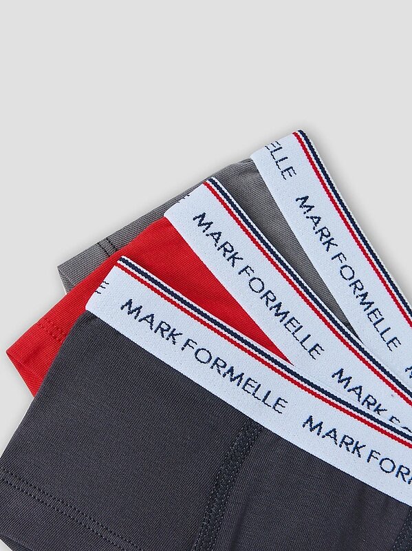 MARK FORMELLE Трусы 587663 413354-3 огненный красный+обсидиан+т.серый