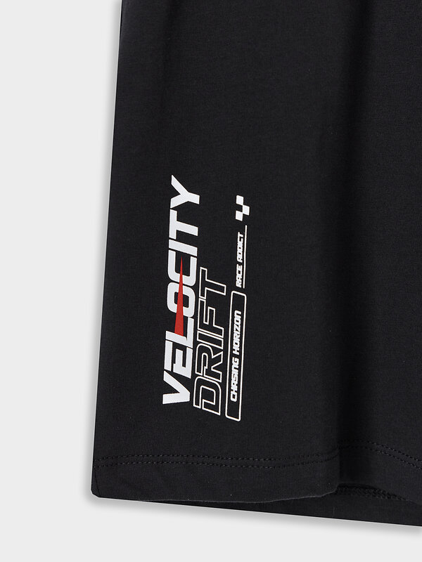 MARK FORMELLE Шорты 587684 133330 черный +печать