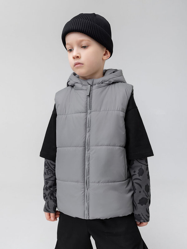 Bodo Жилет 587777 14-90MU серый