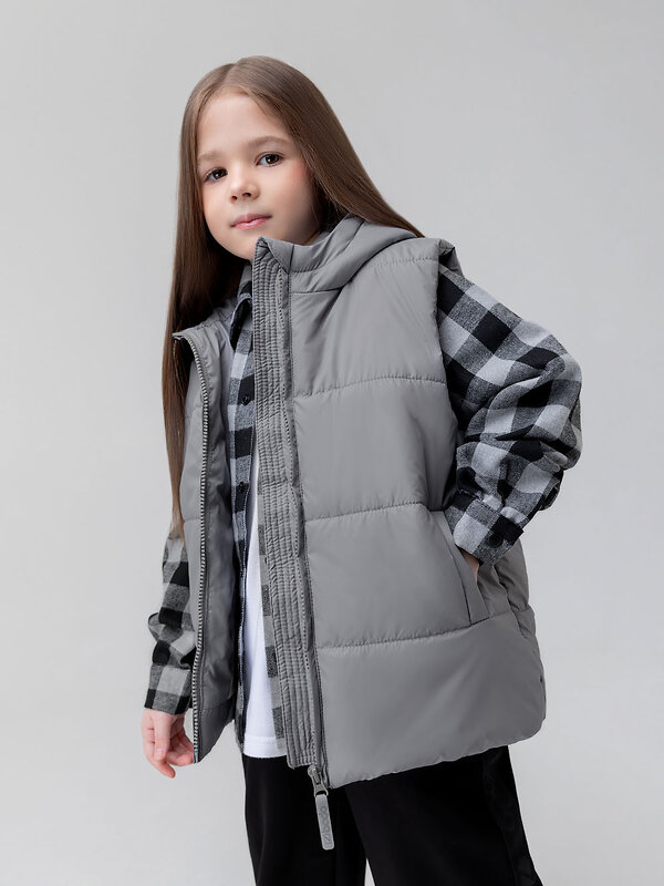 Bodo Жилет 587777 14-90MU серый