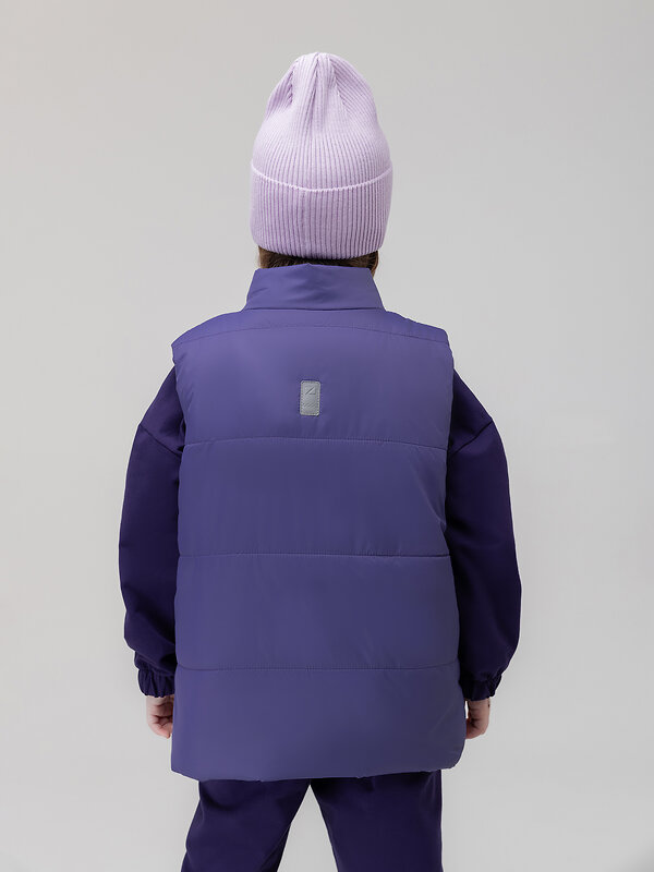 Bodo Жилет 587784 14-88MU баклажановый